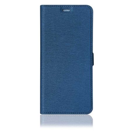 Чехол (флип-кейс) DF poFlip-02, для Xiaomi Poco X3, синий [df poflip-02 (blue)]