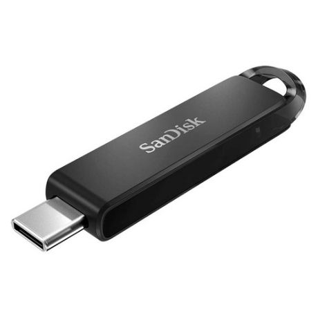 Флешка USB (Type-C) SANDISK SDCZ460-064G-G46 64ГБ, USB3.1, черный