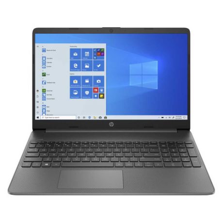 Ноутбук HP 15s-fq1102ur, 15.6", IPS, Intel Core i3 1005G1 1.2ГГц, 8ГБ, 256ГБ SSD, Intel UHD Graphics , Windows 10, 24A93EA, серый