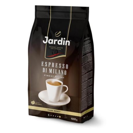 Кофе зерновой JARDIN Espresso di Milano, темная обжарка, 1000 гр [1089-06-н]