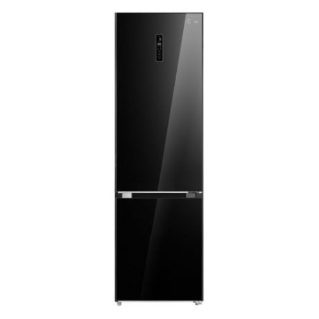 Холодильник MIDEA MRB520SFNGB1, двухкамерный, черный