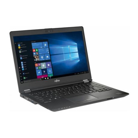 Ноутбук FUJITSU LifeBook U7410, 14", Intel Core i5 10210U 1.6ГГц, 16ГБ, 1ТБ SSD, Intel UHD Graphics , noOS, LKN:U7410M0003RU, черный