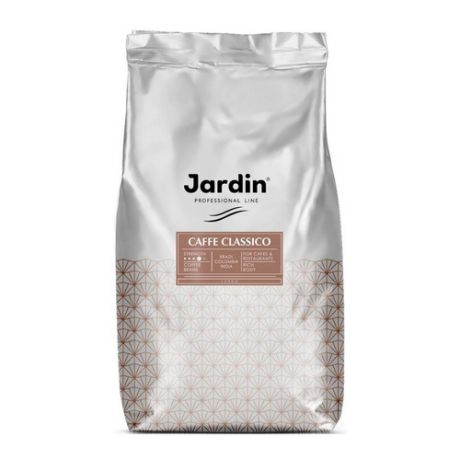 Кофе зерновой JARDIN Classico, темная обжарка, 1000 гр [1496-06]
