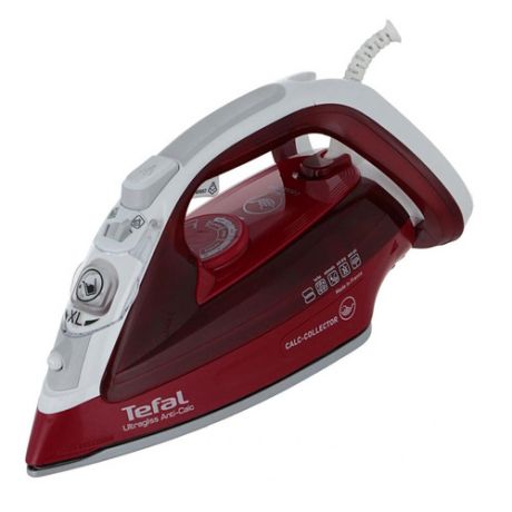 Утюг TEFAL FV4996E0, 2600Вт, белый/ красный [1830007580]