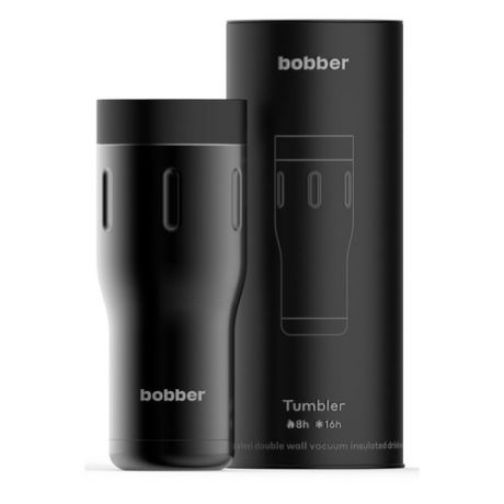 Термокружка BOBBER Tumbler-470, 0.47л, черный