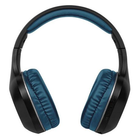Гарнитура ROMBICA Mysound BH-17 ANC, Bluetooth, накладные, синий [bh-n013]