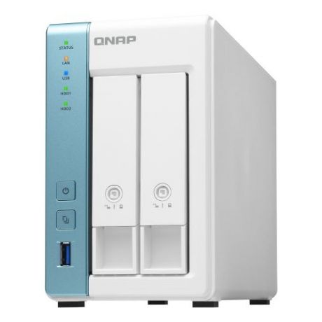 Сетевое хранилище QNAP TS-231K, без дисков