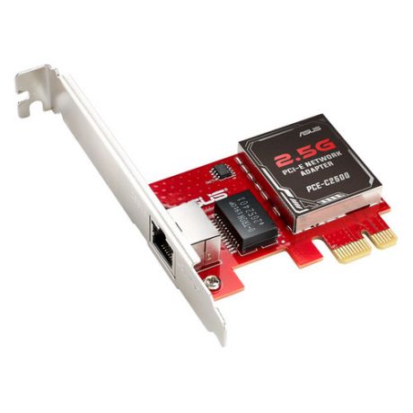 Сетевой адаптер Gigabit Ethernet ASUS PCE-C2500 PCI Express