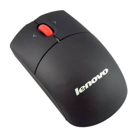 Мышь LENOVO 0A36188, лазерная, беспроводная, USB, черный