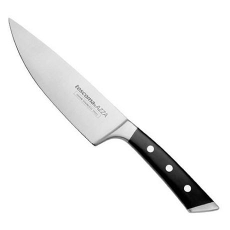 Нож кухонный Tescoma 884529 кованый универсальный для мяса лезв.160мм прямая заточка черный/серебрис
