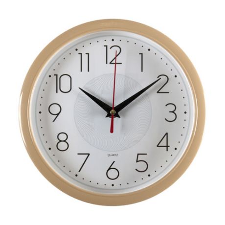Настенные часы БЮРОКРАТ WALLC-R83P, аналоговые, белый