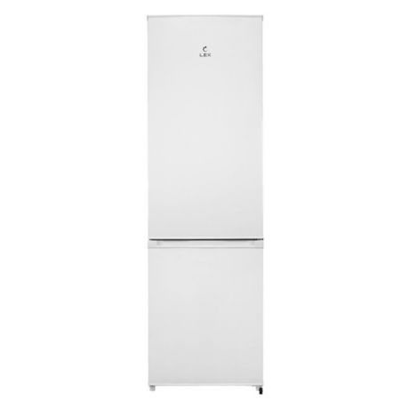 Холодильник LEX RFS 202 DF WH, двухкамерный, белый