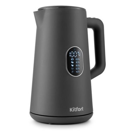 Чайник электрический KITFORT KT-6115-2, 1800Вт, серый