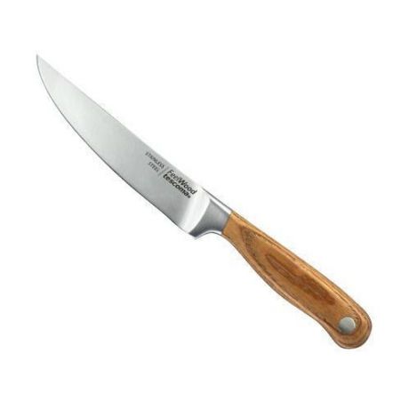 Нож Tescoma 884812 стальной универсальный лезв.130мм прямая заточка дерево/серебристый