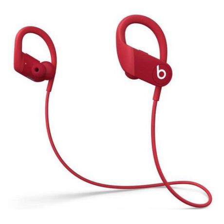 Гарнитура BEATS Powerbeats High-Performance, Bluetooth, вкладыши, красный [mwnx2ee/a]