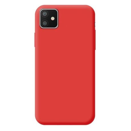 Чехол (клип-кейс) DEPPA Gel Color Basic, для Apple iPhone 11, красный [87230]
