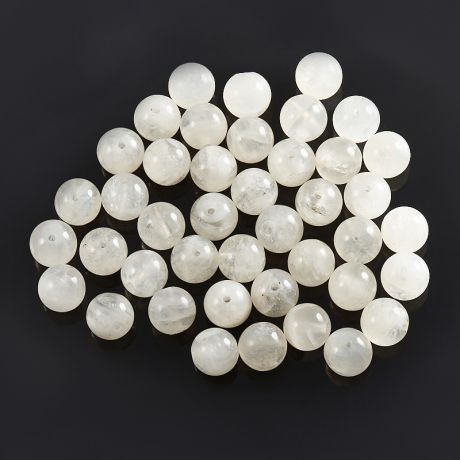 Бусина лунный камень (адуляр) шарик 8,5-9 мм (1 шт)