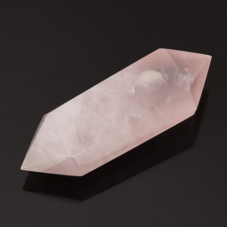 Кристалл розовый кварц (двухголовик) S (4-7 см)