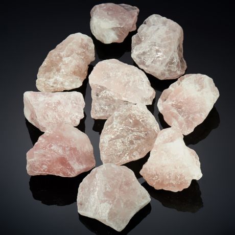 Образец розовый кварц XS (3-4 см) (1 шт)