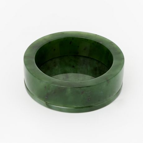 Подсвечник нефрит зеленый 7,5 см