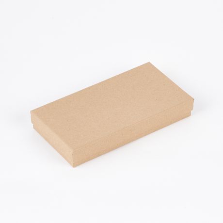 Подарочная упаковка (картон) универсальная (коробка) (бежевый) 200х105х30 мм