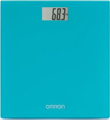 Весы напольные OMRON персональные цифровые HN-289 (HN-289-EB) бирюзовые