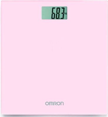 Весы напольные OMRON персональные цифровые HN-289 (HN-289-EPK) розовые