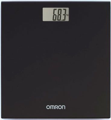 Весы напольные OMRON персональные цифровые HN-289 (HN-289-EBK) черные