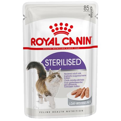 Корм влажный Royal Canin Sterilised паштет для стерилизованных кошек 85 г