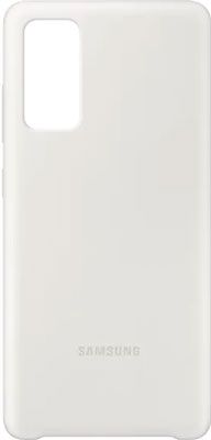 Чеxол (клип-кейс) Samsung Galaxy S20 FE Silicone Cover белый (EF-PG780TWEGRU)