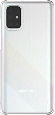 Чехол (клип-кейс) Samsung Samsung Galaxy A71 WITS Premium Hard Case прозрачный (GP-FPA715WSATR)