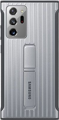 Чехол (клип-кейс) Samsung Galaxy Note 20 Ultra Protective Standing Cover серебристый (EF-RN985CSEGRU)