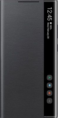 Чехол (флип-кейс) Samsung Galaxy Note 20 Ultra Smart Clear View Cover черный (EF-ZN985CBEGRU)
