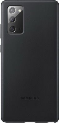 Чеxол (клип-кейс) Samsung Galaxy Note 20 Leather Cover черный (EF-VN980LBEGRU)