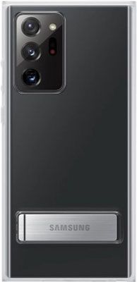 Чехол (клип-кейс) Samsung Galaxy Note 20 Ultra Clear Standing Cover прозрачный (EF-JN985CTEGRU)