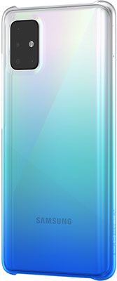 Чехол (клип-кейс) Samsung Galaxy A51 WITS Gradation Hard Case синий (GP-FPA515WSBLR)