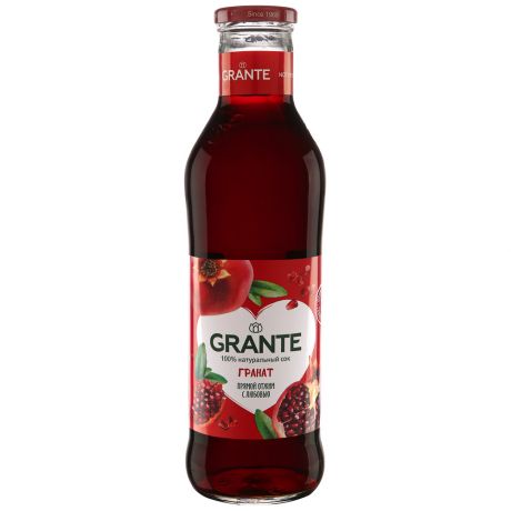 Сок Grante Гранатовый 100% осветленный 0.75 л