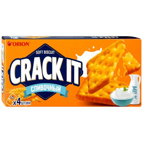 Печенье Orion затяжное Crack It Creamy 4 штуки по 20 г