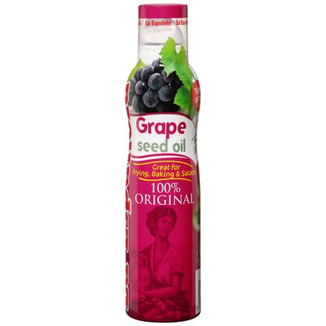 Масло виноградное La Espanola Grape seed oil рафинированное cпрей 200 мл