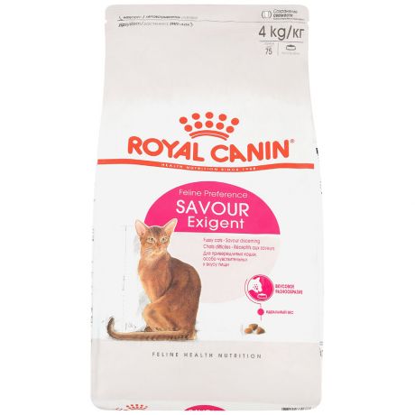 Корм сухой Royal Canin Exigent 35/30 Savour sensation для взыскательных кошек 4 кг