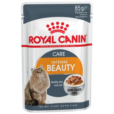 Корм влажный Royal Canin Intense Beauty поддержание красоты шерсти для кошек 85 г