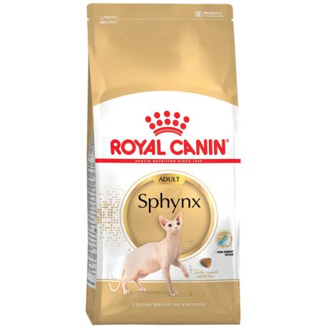 Корм сухой Royal Canin Sphynx Adult для кошек породы сфинкс старше 12 месяцев 10 кг