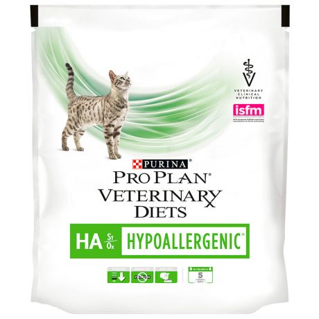 Корм сухой Pro Plan Veterinary diets HA при аллергических реакциях для кошек 325 г