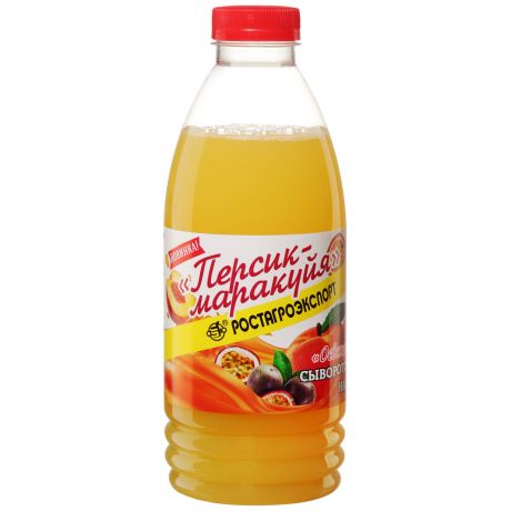 Напиток РостАгроЭкспорт сывороточный пастеризованный освежающий персик-маракуйя 900 г