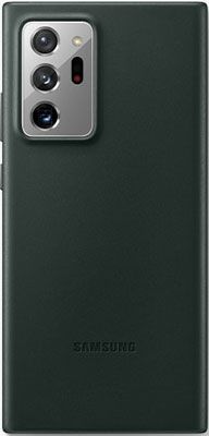 Чехол (клип-кейс) Samsung Galaxy Note 20 Ultra Leather Cover зеленый (EF-VN985LGEGRU)