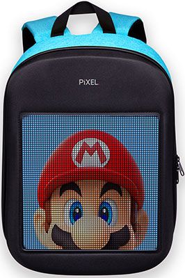 Рюкзак с LED-дисплеем Pixel ONE - BLUE SKY голубой (PXONEBS01)
