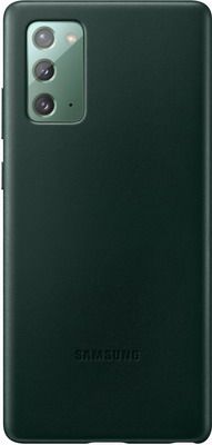 Чеxол (клип-кейс) Samsung Galaxy Note 20 Leather Cover зеленый (EF-VN980LGEGRU)