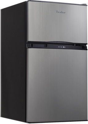 Двухкамерный холодильник TESLER RCT-100 GRAPHITE