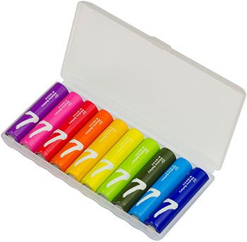 Батарейка Xiaomi ZMI Rainbow AA701 типа AAА (уп.10 шт.) цветные