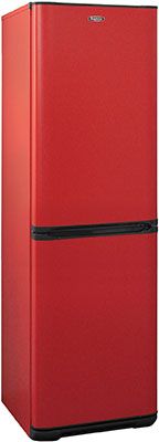 Двухкамерный холодильник Бирюса Б-H340NF красный